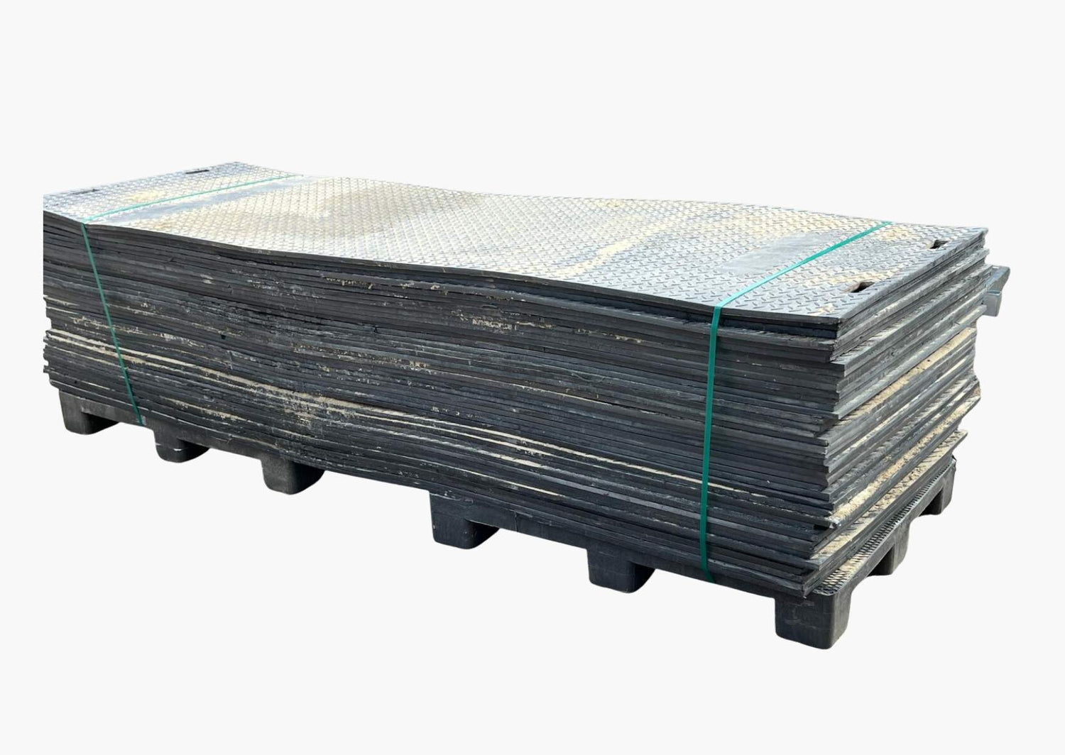 Vol pak gebruikte HD rijplaten 35 stuks 300 x 100 x 1,5 cm